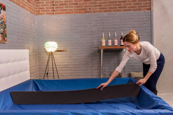 Wasserbett Thermotrennwand