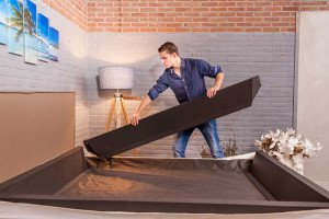 Wasserbett Schaumstoffrahmen